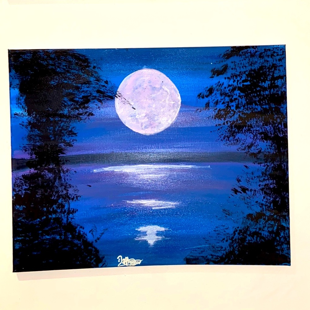Acrylic painting